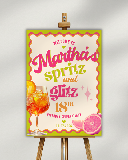 Spritz & Glitz Board